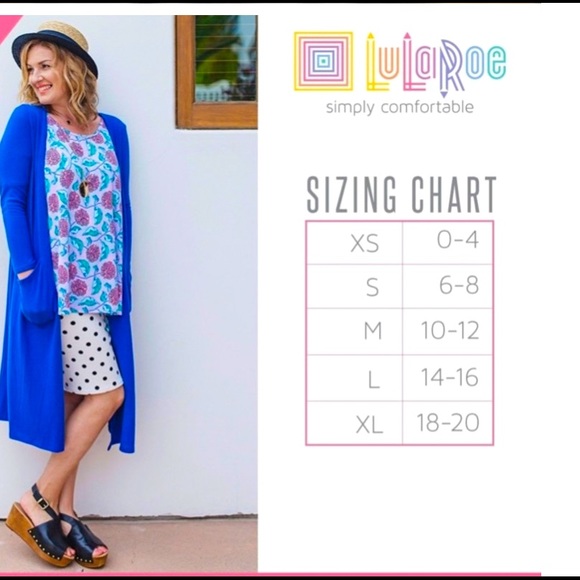 LuLaRoe Long Sleeve Duster/Cardigan - Picture 8 of 9